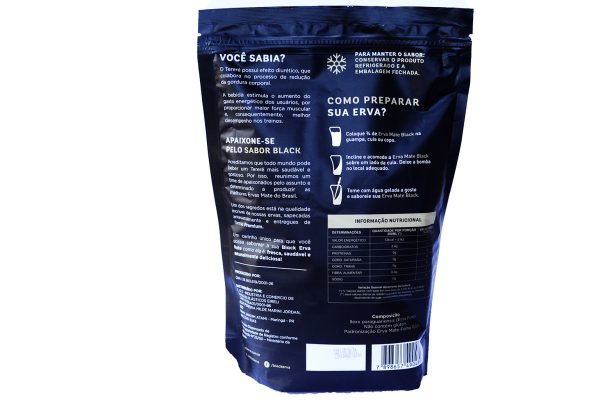Erva Mate para Tereré Black Pura Folha - Image 2