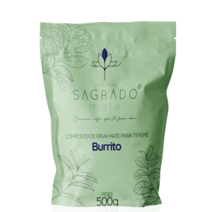 Composto De Erva Mate Para Tereré Sabor Burrito