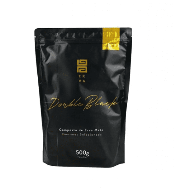 Composto de Erva Mate para Tereré Black Double Black