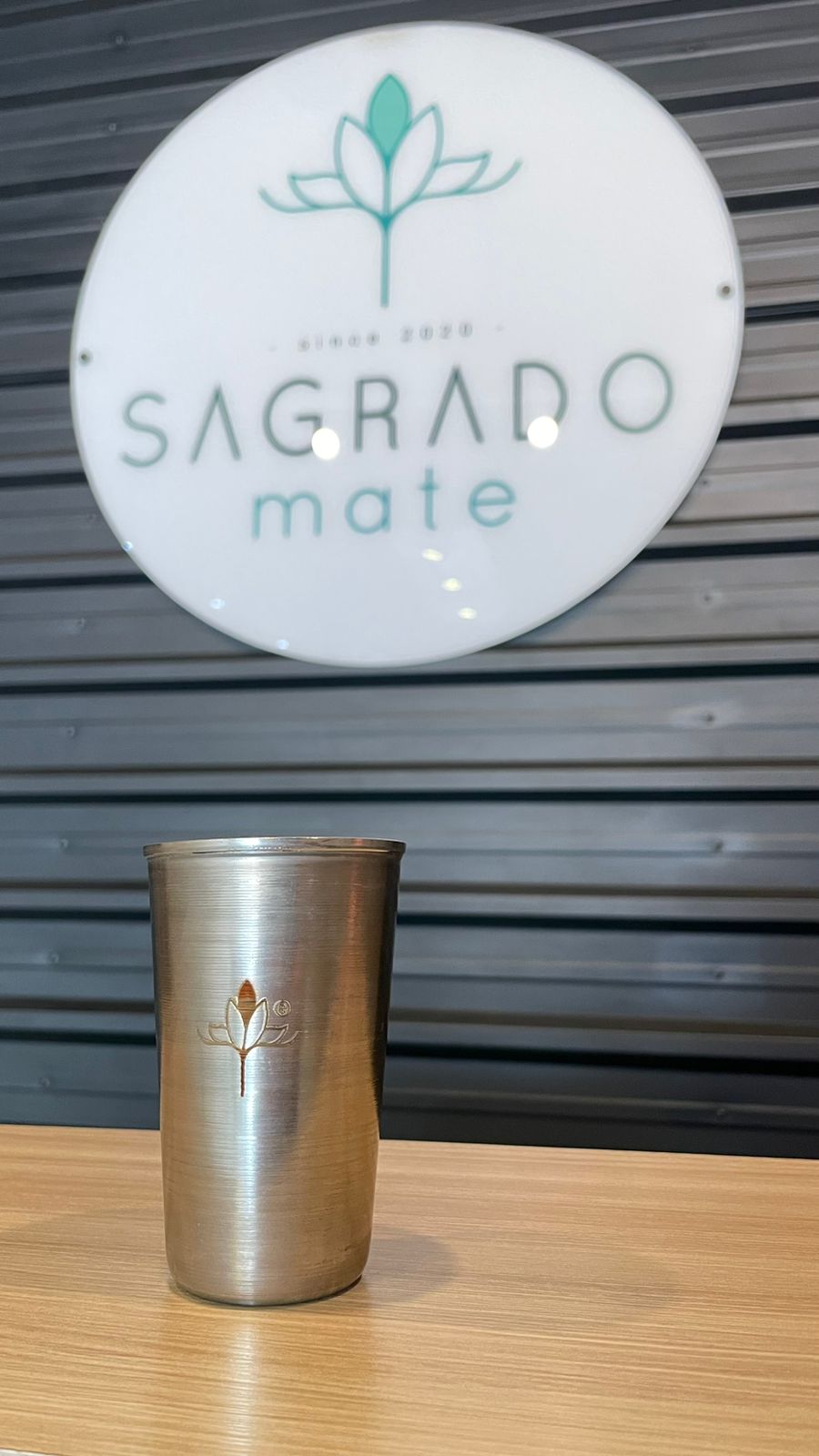 Copo para Tereré em inox simples